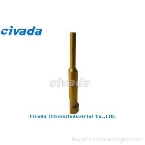 Head locking HSS Punches Ra0.4 Polishing with Shoulder TiN